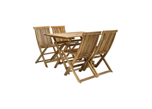 Aiamööblikomplekt FINLAY laud ja 4 tooli