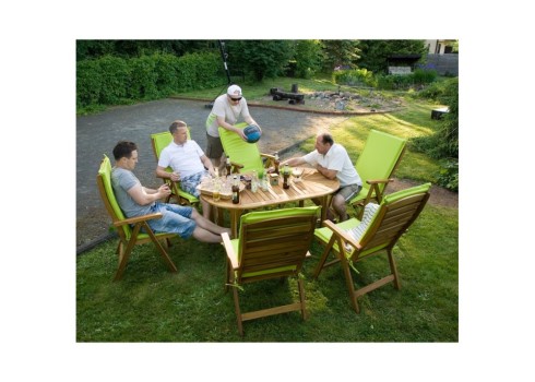 Aiamööblikomplekt FINLAY laud ja 6 tooli