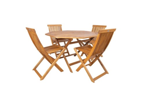 Aiamööblikomplekt FINLAY laud ja 4 tooli