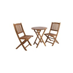 Rõdukomplekt GWEN D60cm laud ja 2 tooli