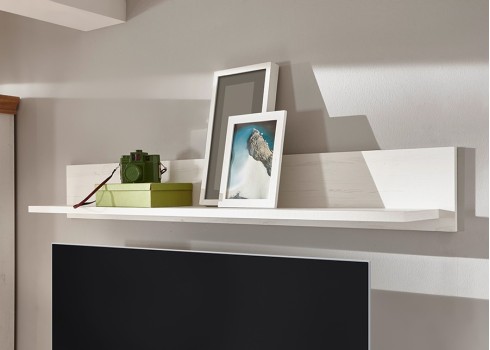 Seinariiul LANDHAUS valge mänd, mööbel, elutoamööbel, riiulid