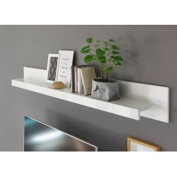 Seinariiul MERAN valge läige, mööbel, elutoamööbel, riiulid