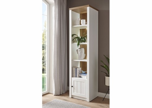 Kapp-riiul PROVENCE valge mänd / tamm, mööbel, elutoamööbel, kapid