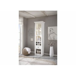 Kapp-riiul WESTERLAND valge mänd, mööbel, elutoamööbel, kapid, riiulid