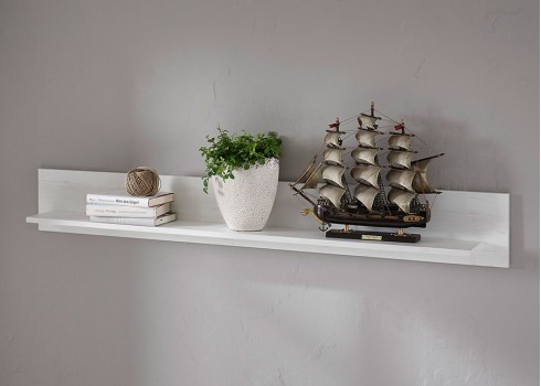 Seinariiul WESTERLAND valge mänd, mööbel, elutoamööbel, riiulid