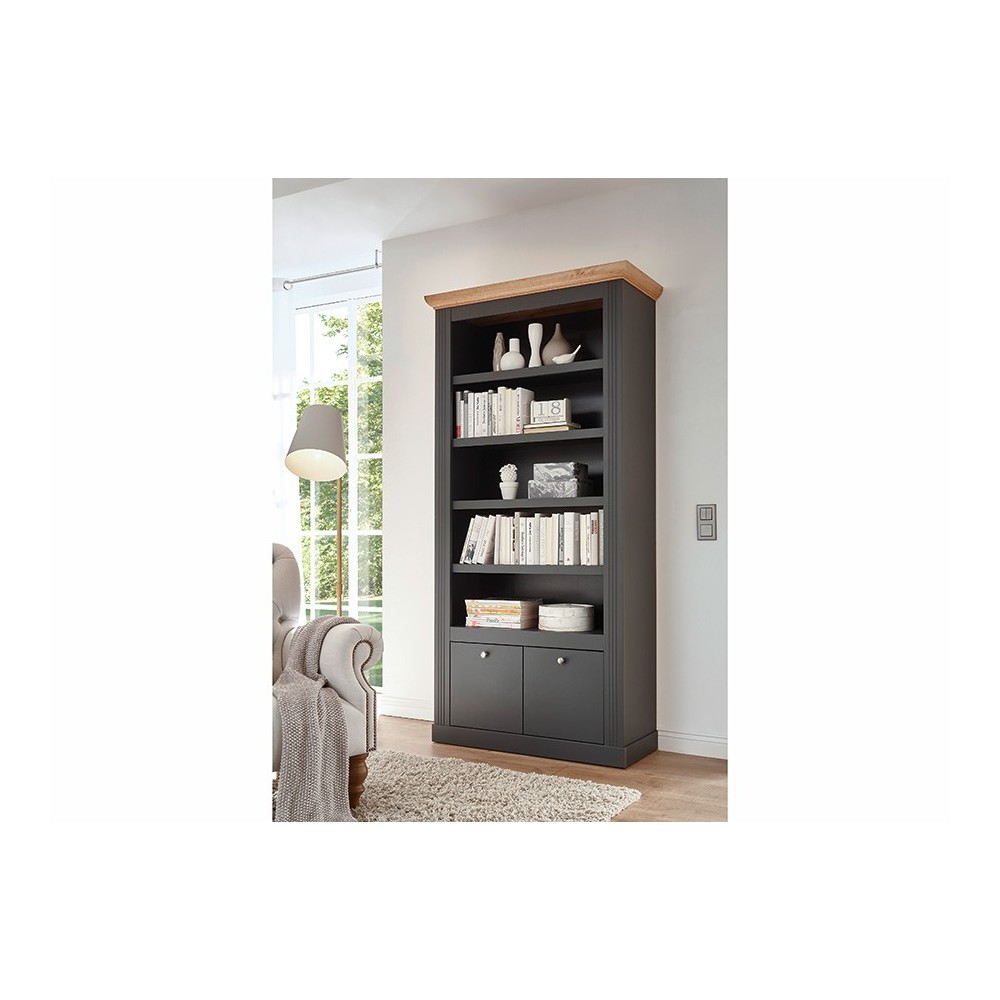 Kapp-riiul WESTMINSTER tumehall / tamm, mööbel, elutoamööbel, kummutid