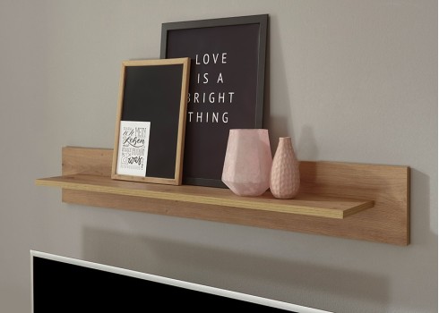 Seinariiul TORGE tamm, mööbel, elutoamööbel, riiulid, seinariiulid