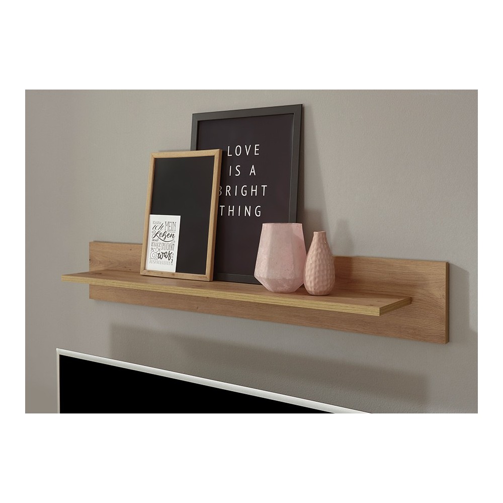 Seinariiul TORGE tamm, mööbel, elutoamööbel, riiulid, seinariiulid