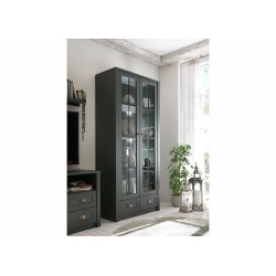 Vitriinkapp ASCOT tumeroheline, mööbel, elutoamööbel, vitriinkapid