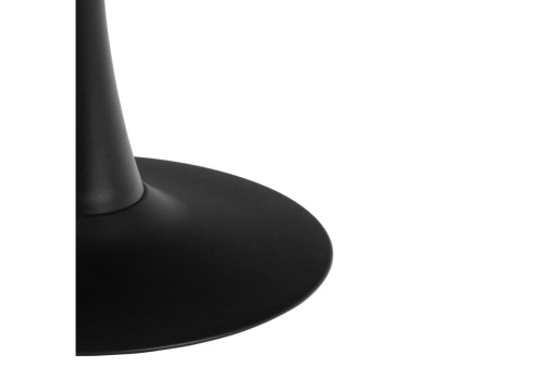 Söögilaud MALTA D90xH75cm, pruun-must