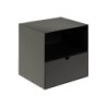 Öökapp JOLIET 30x25xH30cm, must
