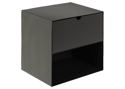 Öökapp JOLIET 30x25xH30cm, must