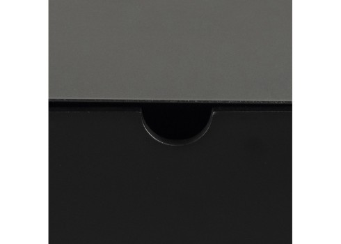 Öökapp JOLIET 30x25xH30cm, must