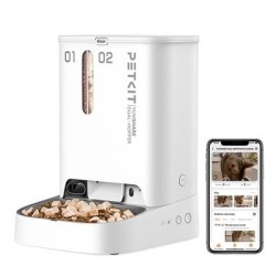 Petkit Automaatne lemmikloomasöötja kaameraga, 2+3 L