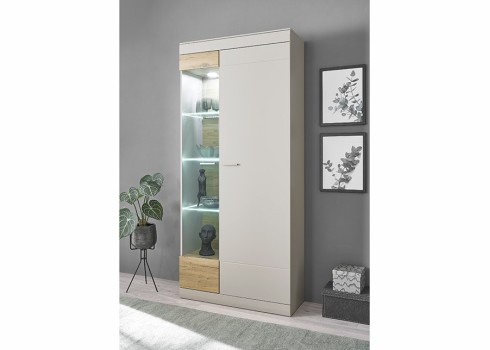 Vitriinkapp SCARA matthall / tamm, mööbel, elutoamööbel, vitriinkapid