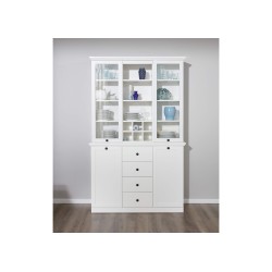 Vitriinkapp BAXTER valge, vitriinkapid vitriin vitriinid elutoamööbel