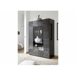 Vitriinkapp MIRO antratsiit läige, mööbel, elutoamööbel, vitriinkapid