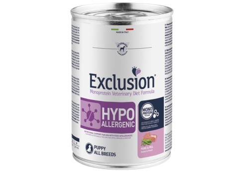 EXCL Hypoallergenic puppy konserv sealiha & hernestega 6x200g