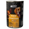 Super Beno konserv koerale pardi ja roheliste hernestega, tükid kastmes 10x415g