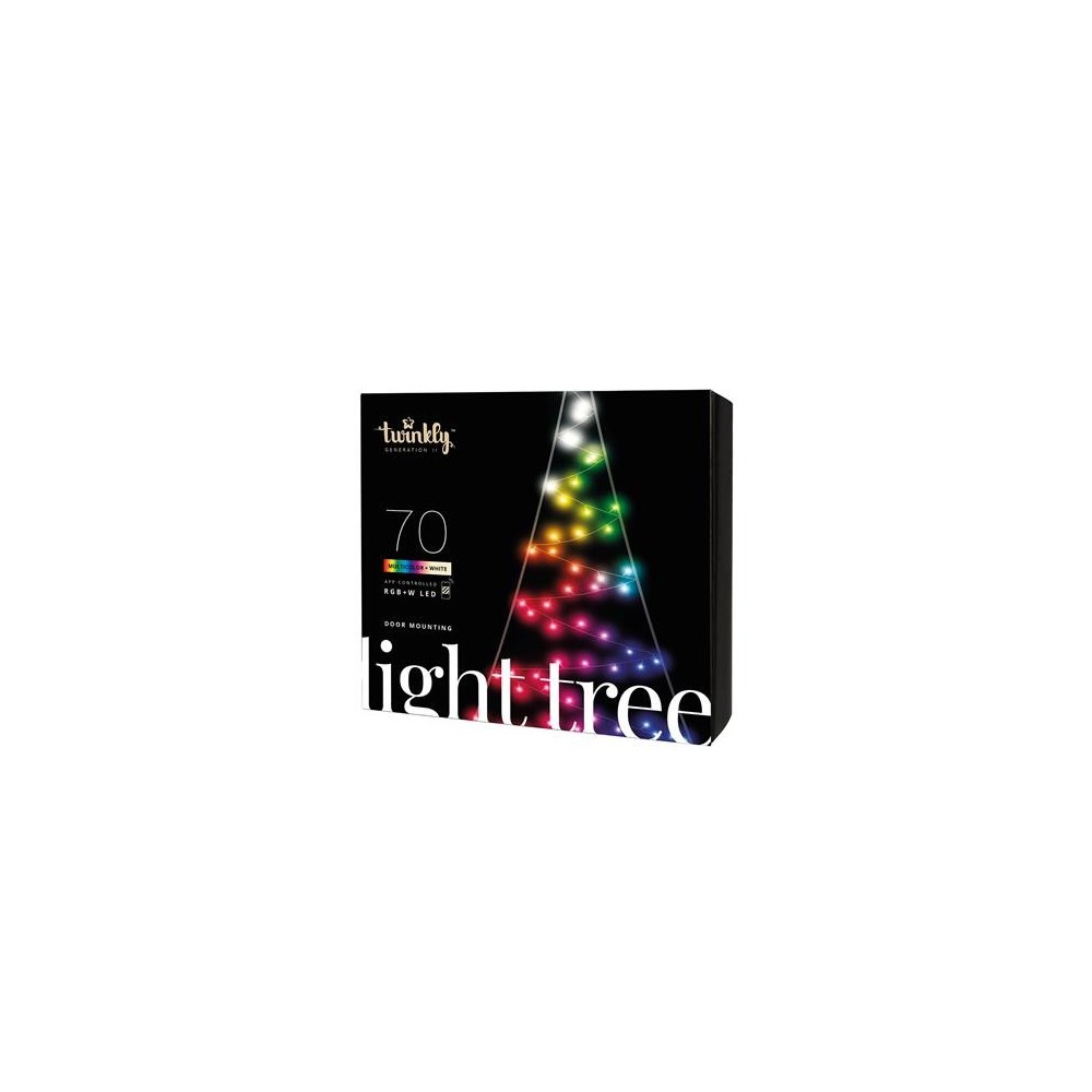 Twinkly 2D jõulupuu 70LED-2m kõrgune-IP44