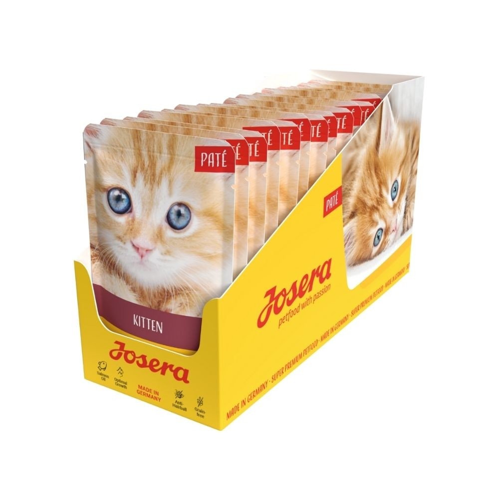 Josera Kitten pasteet kassipoegadele 16x85g