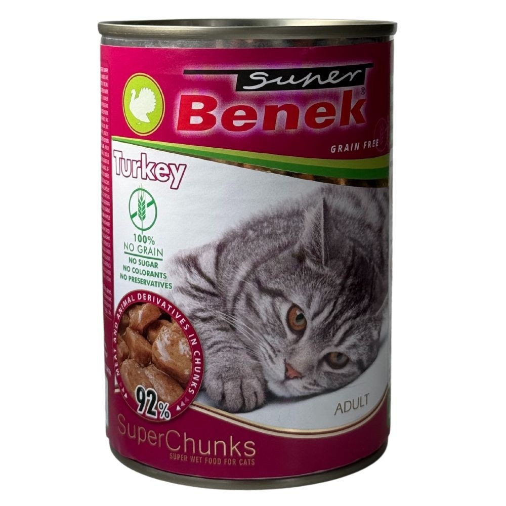 Super Benek konserv kassile kalkunilihaga, tükid kastmes 10x415g