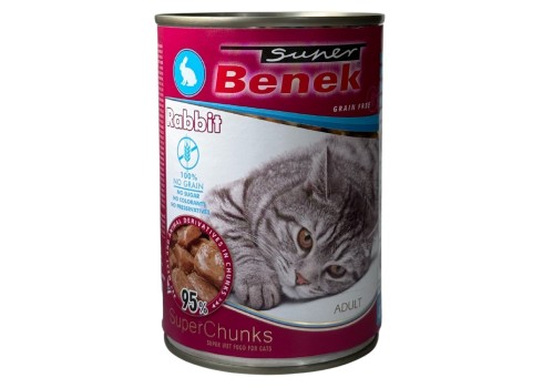 Super Benek konserv kassile küülikulihaga, tükid kastmes 10x415g