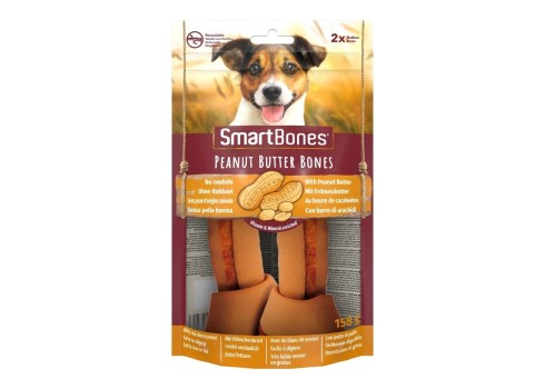 SmartBones Peanut Butter Medium 2 tk, 158g
