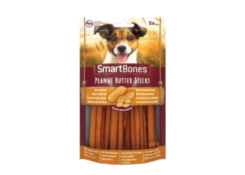 SmartBones Peanut Butter Sticks 5tk,100g