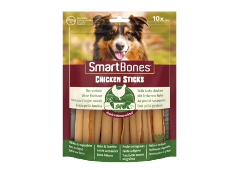SmartBones Chicken Sticks 10tk, 200g