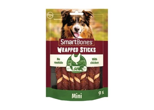 SmartBones Chicken Wrap. Sticks Mini 9 tk, 112g