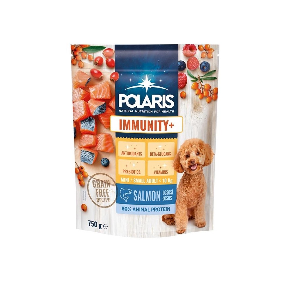 POLARIS koeratoit Immunity small-mini lõhe 2x750g