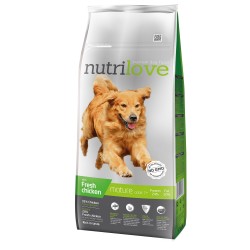 Nutrilove Senior fresh chicken koeratoit 12kg
