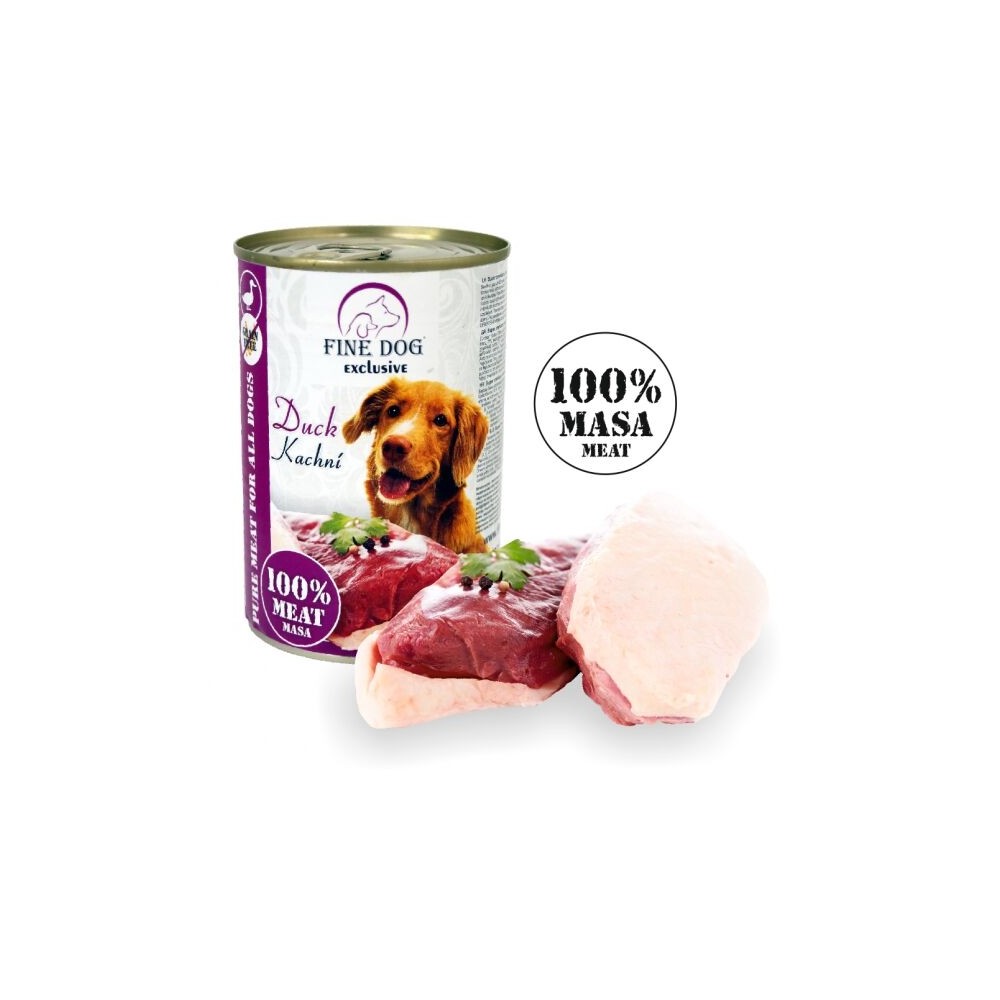 Fine Dog pardikonserv  koertele 100%liha 6x400g