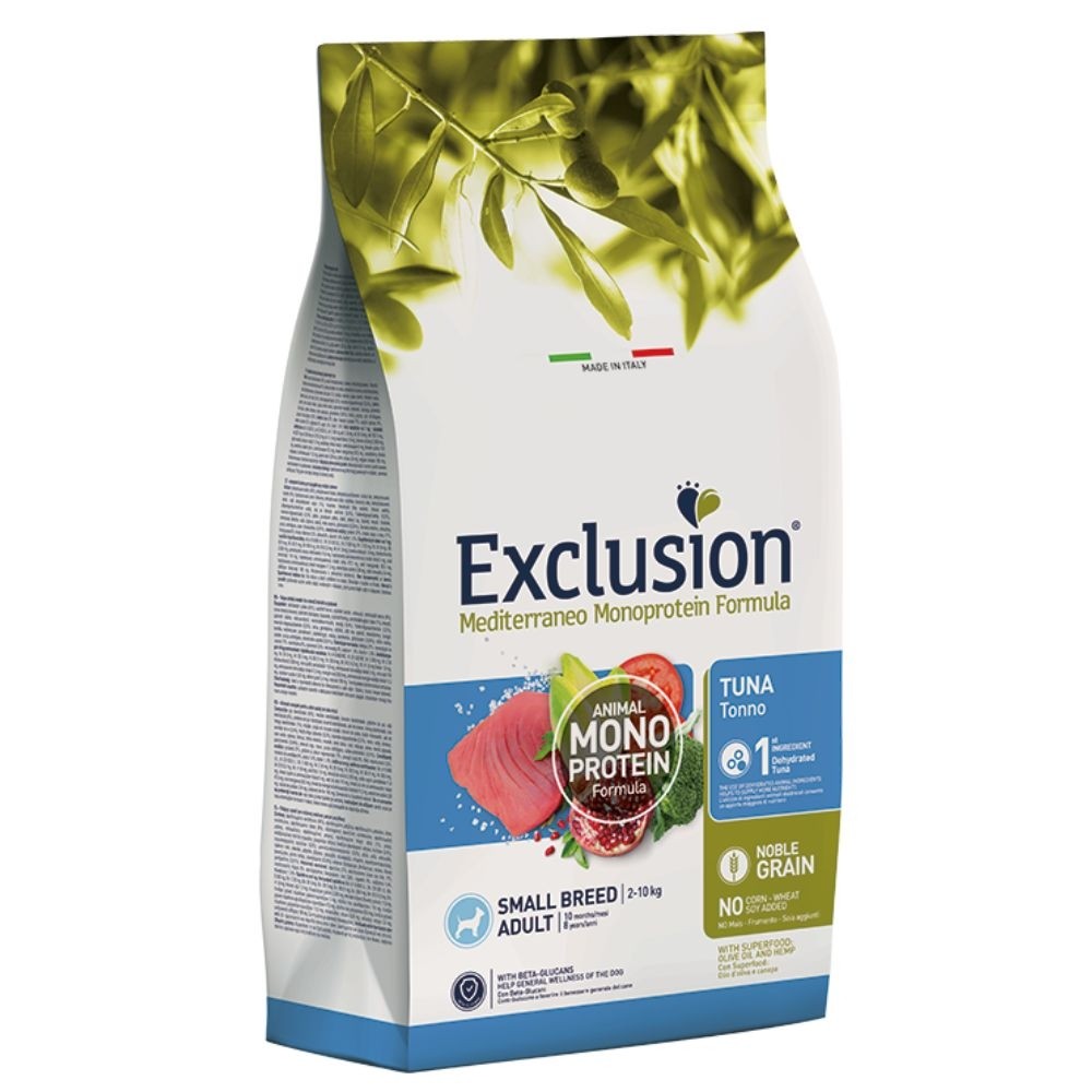 EXCL Mediterraneo adult tuna small breed koeratoit 2kg