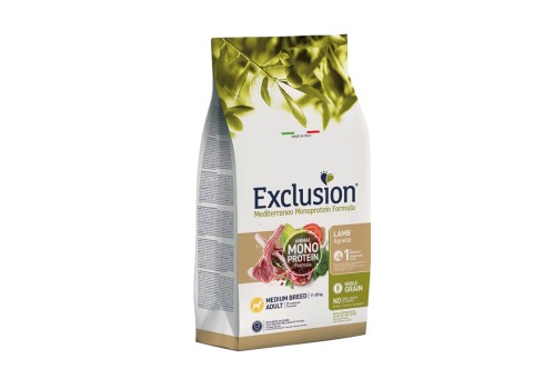 EXCL Mediterraneo adult lamb medium breed koeratoit 12kg