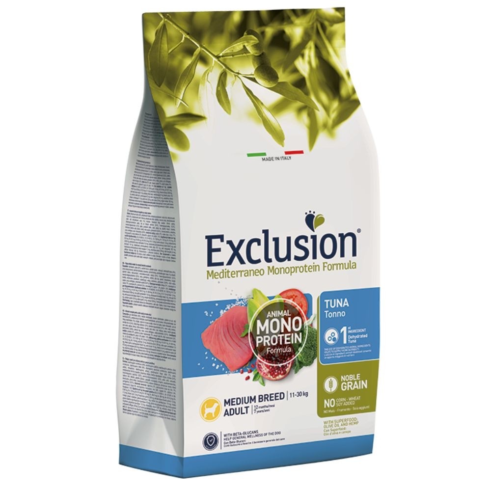 EXCL Mediterraneo adult tuna medium breed koeratoit 3kg