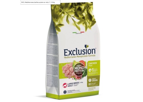 EXCL Mediterraneo adult chicken large breed koeratoit 12kg