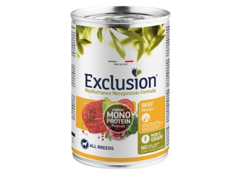EXCL Mediterraneo adult konserv koerale loomalihaga 6x400g