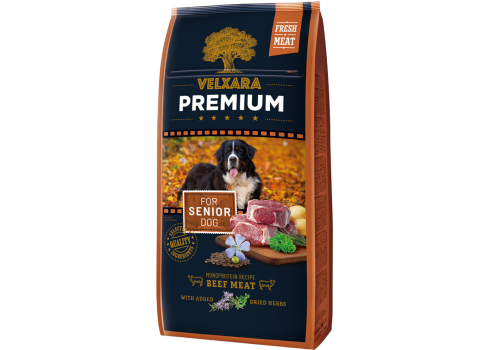 Velxara PREMIUM senior 7+ koertele veisega 12kg