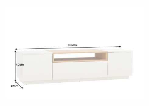 Tv-alus LOFT beež, mööbel, elutoamööbel, tv-kapp, tv-alused, tv-alus, puidust tv-alus