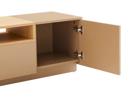 Tv-alus LOFT beež, mööbel, elutoamööbel, tv-kapp, tv-alused, tv-alus, puidust tv-alus
