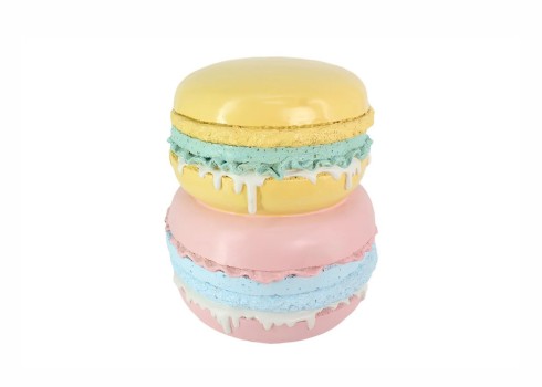 Abilaud MACARONS kollane / roosa, abilauad, kohvilaud, kohvilauad, mööbel, elutoamööbel