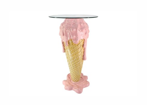 Baarilaud ICE CREAM roosa, mööbel, söögitoamööbel, köögimööbel, baarilaud, baarilauad, kõrge söögilaud
