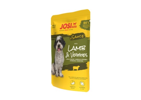 JosiDog Mini konserv lambaliha köögiviljadega kastmes 12x100g