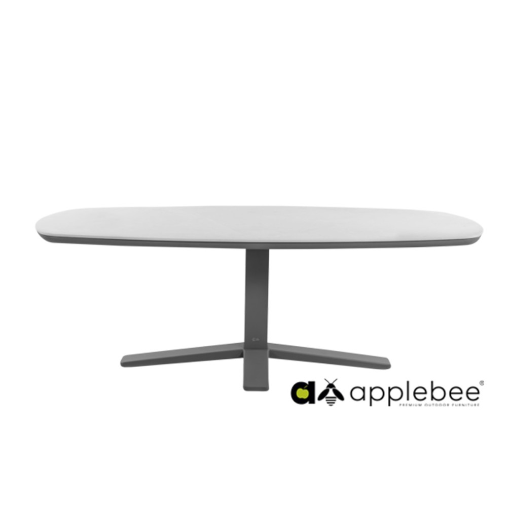 Aialaud Apple Bee ZANZIBAR must, mööbel, aiamööbel, aialaud, söögitlaud, mööblipood, aiamööbli müük
