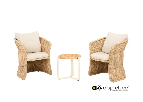 Söögitool Apple Bee GILI pruun / beež, mööbel, aiamööbel, aiatool, aiatoolid, ilmastikukindel aiamööbel