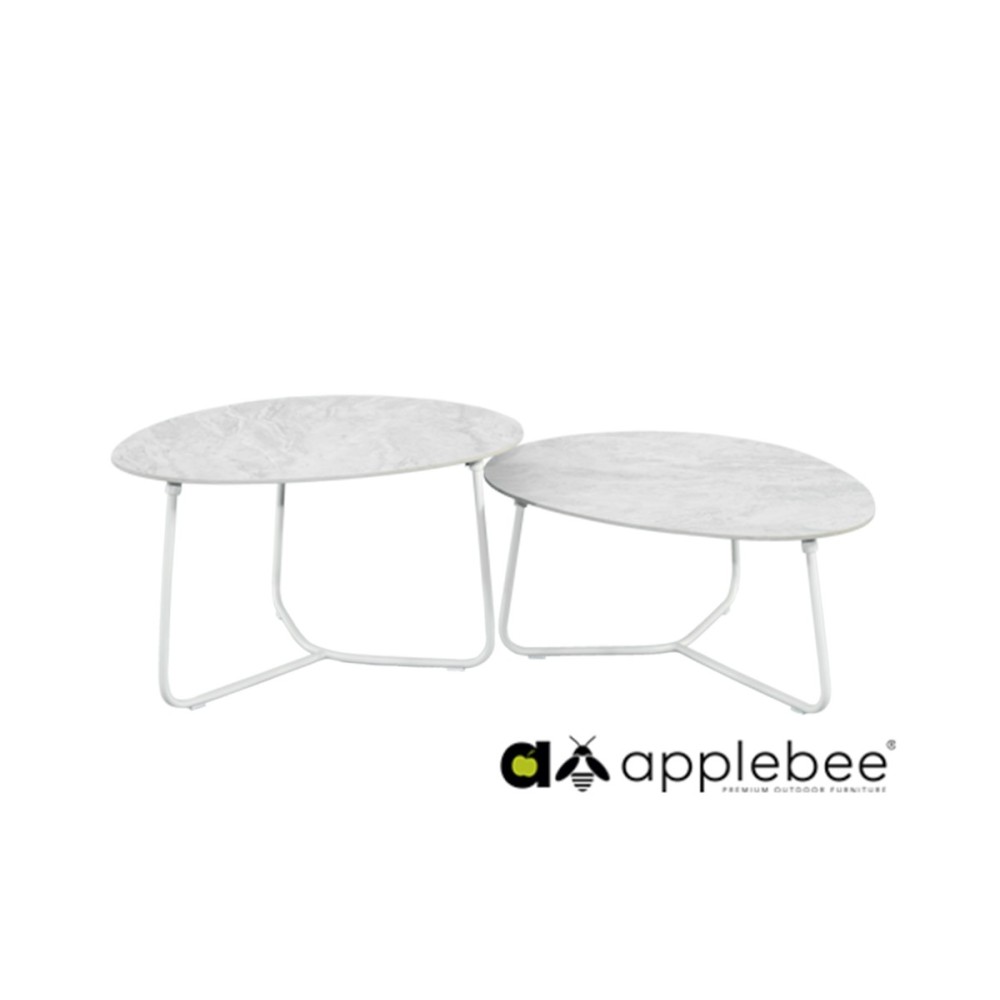 Diivanilaudade komplekt Apple Bee PINE KEY kreemvalge / helebeež,  aiamööbel, mööbel, aialauad, aialaud