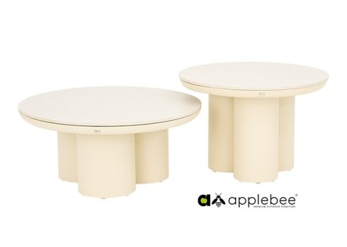Diivanilaudade komplekt Apple Bee TONGA helebeež, 2 tk, aiamööbel, mööbel, aialaud, aialauad