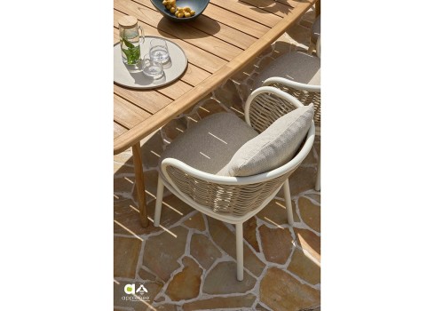 Aiamööbli komplekt Apple Bee PINE KEY helepruun / helebeež, aiamööbel, terrassimööbel